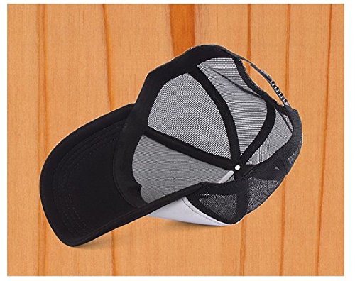 Leisial Mujer Casual Gorra de Béisbol de Viajes Hats Hip-Hop Sombrero Sol al Aire Libre Tenis Deporte Golf Verano para Unisex Hombre Mujer,Negro (#1)