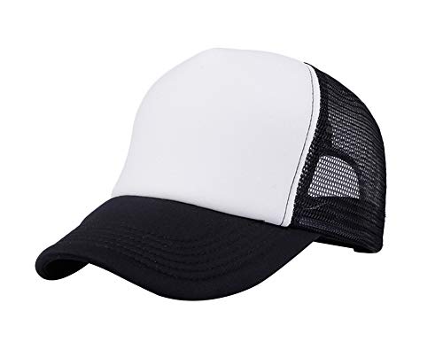 Leisial Mujer Casual Gorra de Béisbol de Viajes Hats Hip-Hop Sombrero Sol al Aire Libre Tenis Deporte Golf Verano para Unisex Hombre Mujer,Negro (#1)