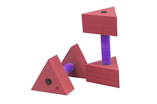 Leisis 0103036 Alter-GIM Triangular, Rojo, Talla Única Leisis 0103036 Alter-GIM Triangular, Rojo, Talla Única