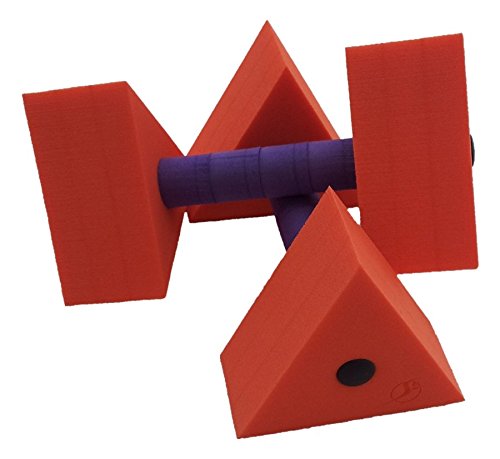 Leisis 0103036 Alter-GIM Triangular, Rojo, Talla Única Leisis 0103036 Alter-GIM Triangular, Rojo, Talla Única
