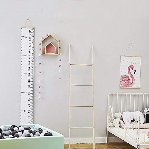 Lembeauty - Juego de 2 estantes de madera con forma de casa Lembeauty - Juego de 2 estantes de madera con forma de casa