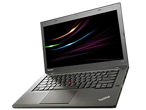 Lenovo ThinkPad T440 Business Notebook, procesador Intel i5 2 x 1,9 GHz, memoria RAM de 8 GB, SSD de 240 GB, pantalla de 14 pulgadas, 1366 x 768, Cam, Windows 10 Pro, 1H08 (reacondicionado)