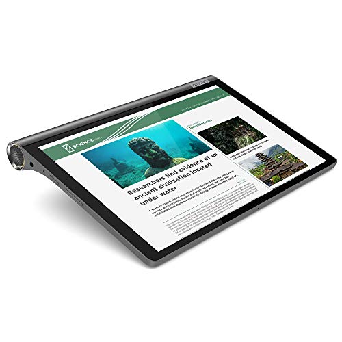 Lenovo Yoga Smart Tab - Tablet de 10.1" Full HD/IPS (Qualcomm Snapdragon 439 Octa-Core, 4 GB de RAM, 64 GB eMCP, Android 9, Wi-Fi + Bluetooth 4.2), Color Negro