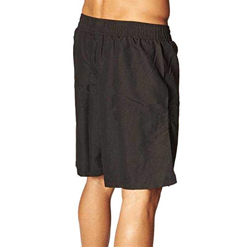 Leone 1947 AB795 Pantalones Cortos de MMA, Unisex – Adulto, Negro, L Leone 1947 AB795 Pantalones Cortos de MMA, Unisex – Adulto, Negro, L