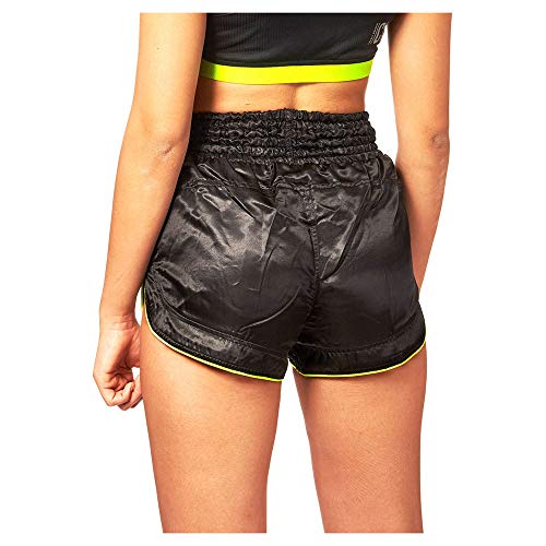 Leone 1947 AB801 Pantalones Cortos de Kick-Thai, Mujer, Negro, XS Leone 1947 AB801 Pantalones Cortos de Kick-Thai, Mujer, Negro, XS