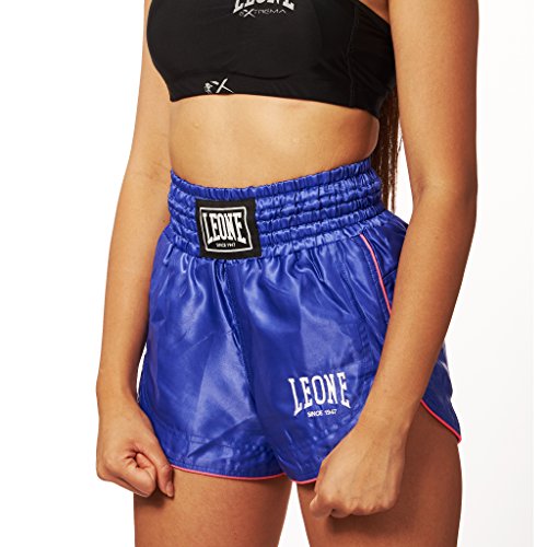Leone 1947 AB801 Pantalones Cortos de Kick-Thai, Mujer, Purpura, S Leone 1947 AB801 Pantalones Cortos de Kick-Thai, Mujer, Purpura, S