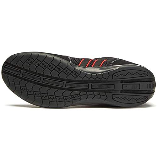 LEONE 1947 CL188 - Botas de Boxeo, Unisex, para Adulto, Negro, Talla 44 LEONE 1947 CL188 - Botas de Boxeo, Unisex, para Adulto, Negro, Talla 44