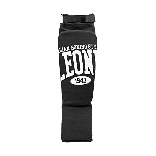 LEONE 1947 Comfort Protector de Tibia, Unisex Adulto, Comfort, Negro, S LEONE 1947 Comfort Protector de Tibia, Unisex Adulto, Comfort, Negro, S