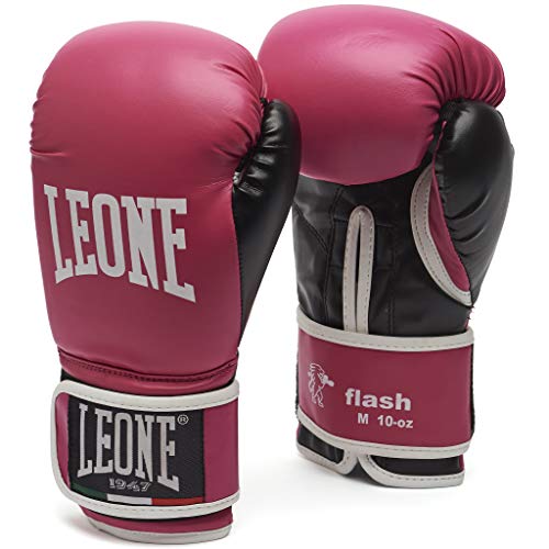 Leone 1947 Flash Guantes de Boxeo, Fucsia, M