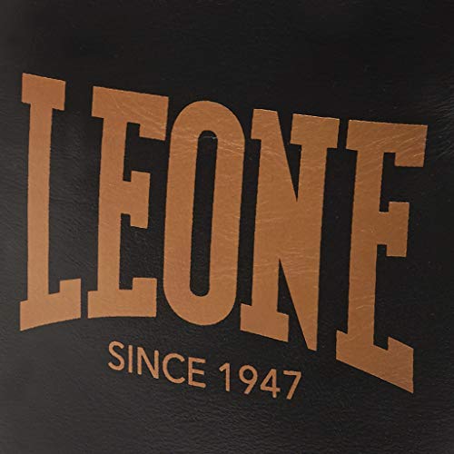 LEONE 1947 GN039 Guantes de Boxeo, Unisex – Adulto, Negro, 10OZ