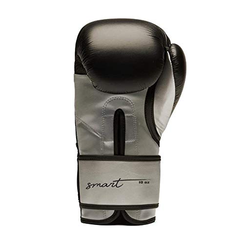 LEONE 1947 - Guantes de Boxeo Smart, Unisex – Adulto, Negro, 12 oz