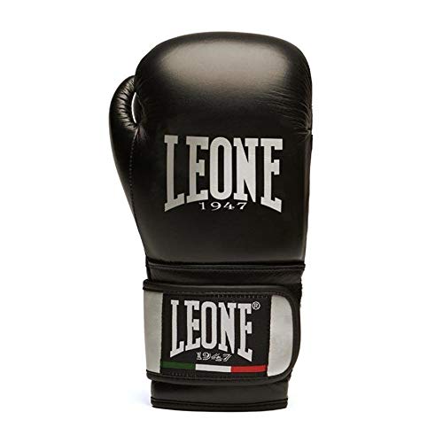 LEONE 1947 - Guantes de Boxeo Smart, Unisex – Adulto, Negro, 14 oz LEONE 1947 - Guantes de Boxeo Smart, Unisex – Adulto, Negro, 14 oz
