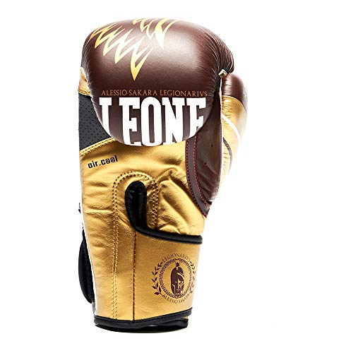 LEONE 1947 Legionarivs - Guantes de Boxeo, Unisex, para Adulto, Color Burdeos, 10 oz