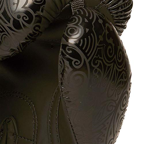 Leone 1947 Maori - Guantes de Boxeo para Adulto, Unisex, Negro, 14 oz