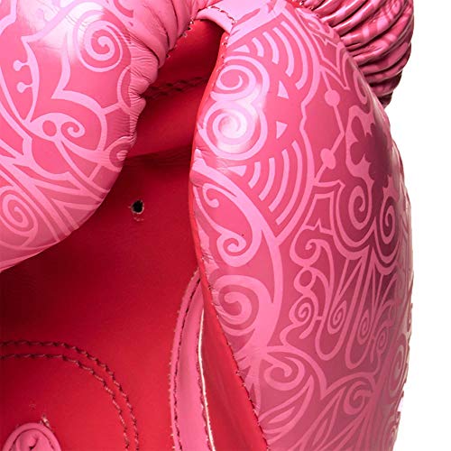 Leone 1947 Maori - Guantes de Boxeo Unisex, Color Rosa, 10 oz M Leone 1947 Maori - Guantes de Boxeo Unisex, Color Rosa, 10 oz M