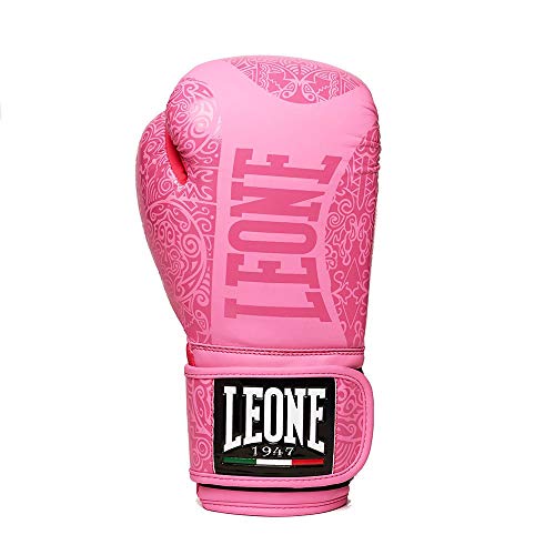 Leone 1947 Maori - Guantes de Boxeo Unisex, Color Rosa, 10 oz M Leone 1947 Maori - Guantes de Boxeo Unisex, Color Rosa, 10 oz M