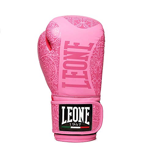 Leone 1947 Maori - Guantes de Boxeo Unisex, Color Rosa, 10 oz M