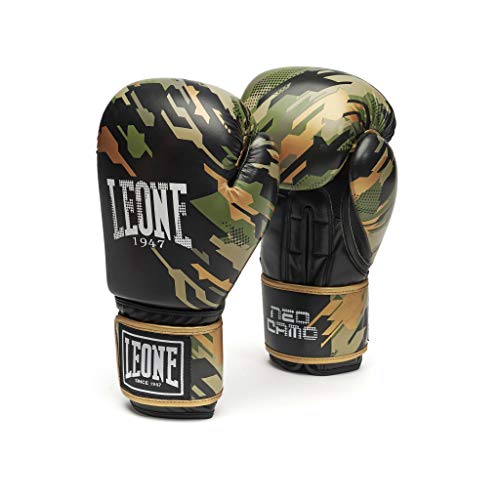 Leone 1947 Neo Camo Guantes, Unisex – Adulto, Verde Camo, 16 oz