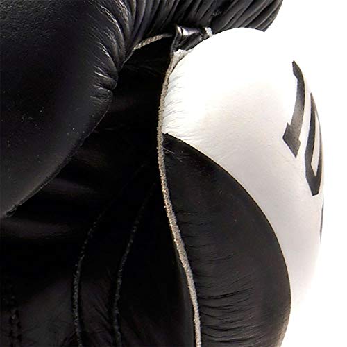 LEONE 1947 Shock Guantes de Boxeo, Unisex Adulto, Shock, Negro LEONE 1947 Shock Guantes de Boxeo, Unisex Adulto, Shock, Negro