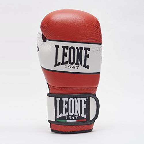 LEONE 1947 Shock Guantes de Boxeo, Unisex Adulto, Shock, Rojo