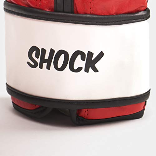 LEONE 1947 Shock Guantes de Boxeo, Unisex Adulto, Shock, Rojo LEONE 1947 Shock Guantes de Boxeo, Unisex Adulto, Shock, Rojo