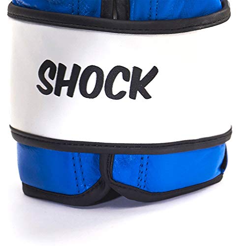 LEONE 1947 Shock Guantes de Boxeo, Unisex Adulto, Shock, Turquesa LEONE 1947 Shock Guantes de Boxeo, Unisex Adulto, Shock, Turquesa