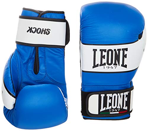 LEONE 1947 Shock Guantes de Boxeo, Unisex Adulto, Shock, Turquesa LEONE 1947 Shock Guantes de Boxeo, Unisex Adulto, Shock, Turquesa