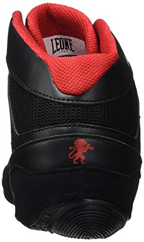 LEONE 1947 - Zapatilla Fighting Luchador Cl130, Unisex, Adulto, Negro, Talla 43