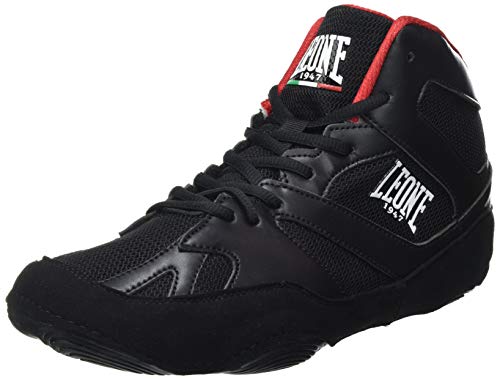 LEONE 1947 - Zapatilla Fighting Luchador Cl130, Unisex, Adulto, Negro, Talla 43