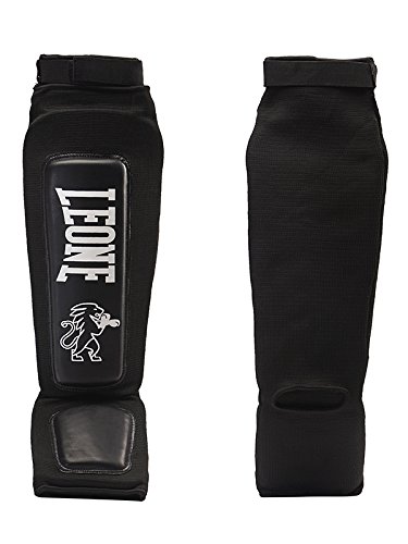 Leone Defender PT120 - Espinilleras de calcetín Negro Talla:M