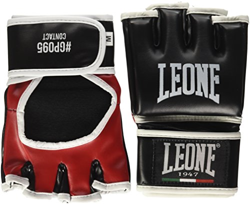 Leone MMA Guantes de Contacto Color Negro Talla M Leone MMA Guantes de Contacto Color Negro Talla M