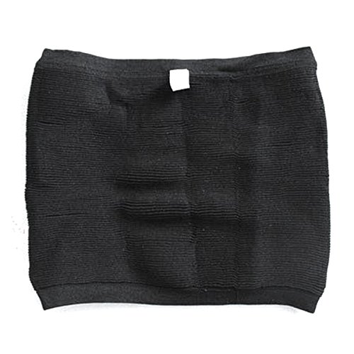 LEORX, faja para hombres para adelgazamiento de cintura, moldeador de abdomen, talla L (negra)