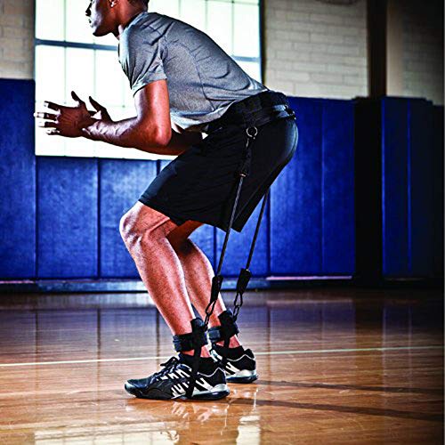 Lepeuxi Fitness Pierna Ejercicio tirando de Cuerda Baloncesto Deportes Cuerda elástica Traje multifunción Banda de Resistencia Ejercicio Cintura Banda Lepeuxi Fitness Pierna Ejercicio tirando de Cuerda Baloncesto Deportes Cuerda elástica Traje multifunción Banda de Resistencia Ejercicio Cintura Banda
