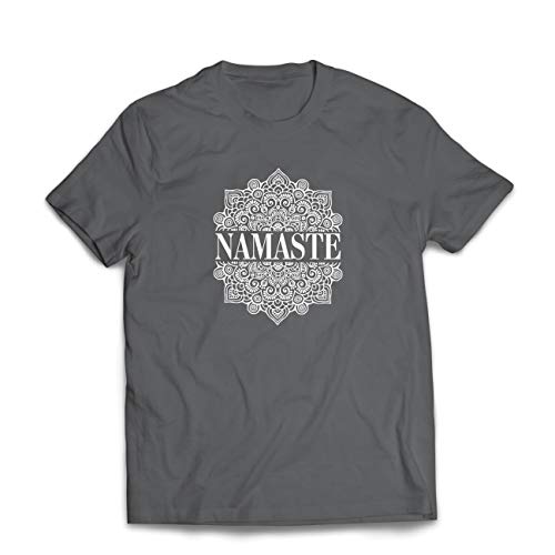 lepni.me Camisetas Hombre Meditación Yoga Namaste Mandala Zen Regalo Espiritual para Yogui (Small Grafito Multicolor) lepni.me Camisetas Hombre Meditación Yoga Namaste Mandala Zen Regalo Espiritual para Yogui (Small Grafito Multicolor)