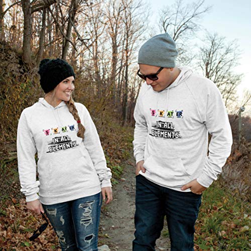 lepni.me Sudadera con Capucha Patinador en Todos los Elementos Química Periódica de Mesa Deporte (Small Negro Multicolor) lepni.me Sudadera con Capucha Patinador en Todos los Elementos Química Periódica de Mesa Deporte (Small Negro Multicolor)