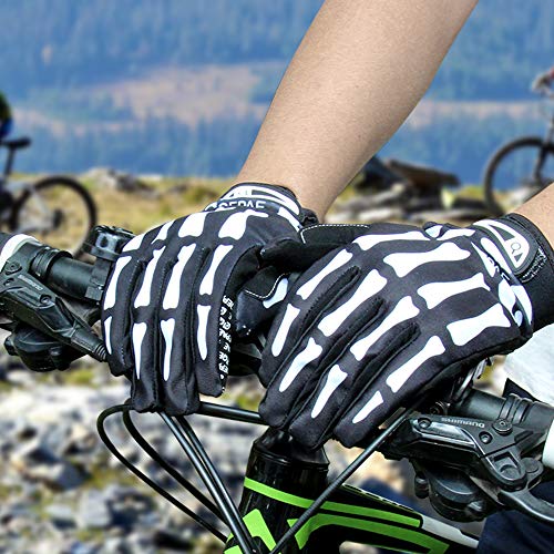 LERWAY Guantes de Ciclismo Antideslizante de Dedo Completo MTB Bicicleta Moto Accesorios Guantes para Deportes al Aire Libre Monstruo Guantes de Esqueleto Creativo (L) LERWAY Guantes de Ciclismo Antideslizante de Dedo Completo MTB Bicicleta Moto Accesorios Guantes para Deportes al Aire Libre Monstruo Guantes de Esqueleto Creativo (L)