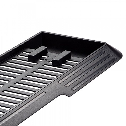 LeSB Soporte Vertical PS4 Pro para Playstation 4 Pro con una función de refrigeración respiraderos y Antideslizantes pies LeSB Soporte Vertical PS4 Pro para Playstation 4 Pro con una función de refrigeración respiraderos y Antideslizantes pies