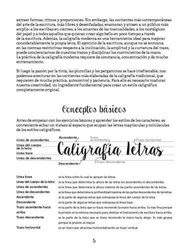 Lettering creativo y caligrafía moderna: Ejercicios para principiantes (LIBROS MAGAZZINI SALANI)