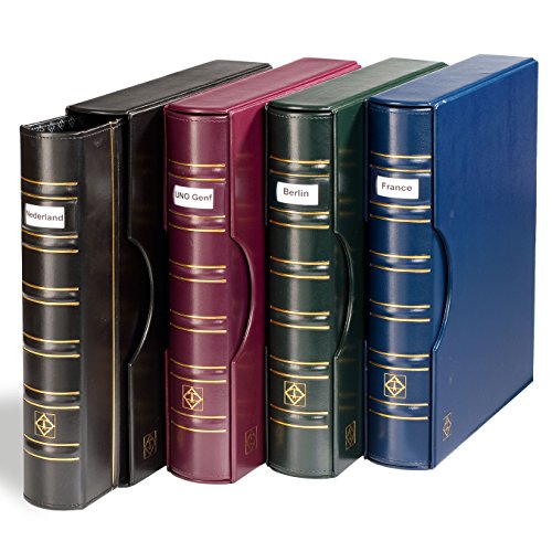 Leuchtturm 338605 tapa de anillas GRANDE SIGNUM, diseño classic, ventan p.inscription c.cajetín prote, negro Leuchtturm 338605 tapa de anillas GRANDE SIGNUM, diseño classic, ventan p.inscription c.cajetín prote, negro