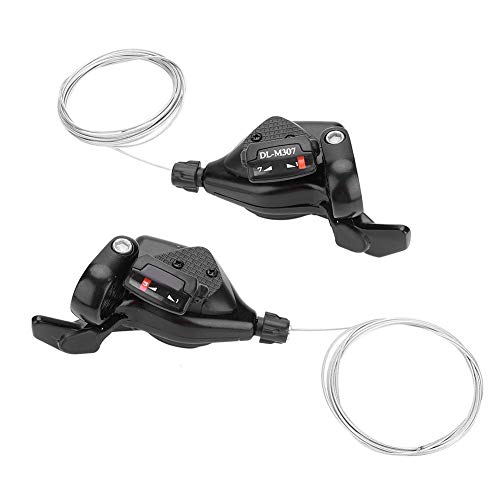 Leva Cambio Bici, Carrera Gear Shifter, Cambios para Bicicleta, 1 Par de Velocidades Triples de Cambios de Marcha de Bicicleta Cambios de Izquierda/Derecha para Sistema de Control de Velocidad