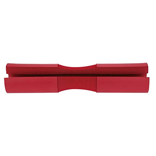 Levantamiento de Pesas Barbell Pad Squat Pad Fitness Hombro Cuello Almohadilla de Espuma Protectora Barbell Pad(Rojo)