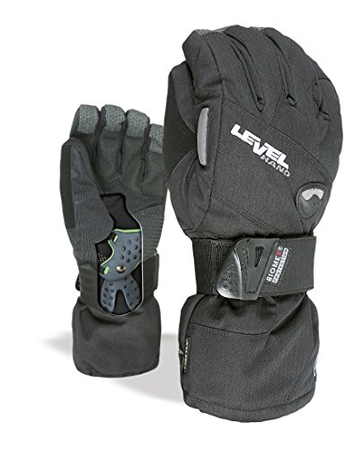 Level Half Pipe Gore-Tex Guantes, Hombre, Negro, 10