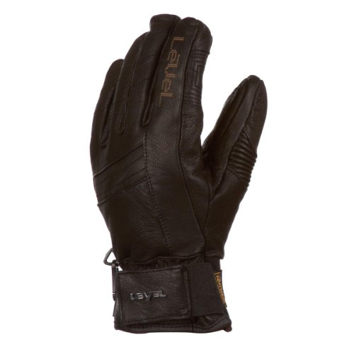 Level Handschuh Rexford - Guantes de esquí para Hombre, Color Negro, Talla 8