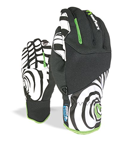 Level Line I-Touch - Guantes de esquí para Hombre, Color Negro, Talla S