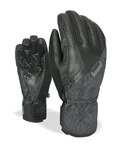 Level Rebel Guantes de esquí para Hombre Negro FR: XL (Talla Fabricante: 9,5)