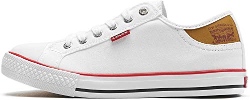 Levi's 222984-733-51, Plimsolls Mujer, White, 36 EU