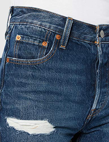 Levi's 501 High Rise Short Pantalones Cortos, Silver Lake, 25W para Mujer