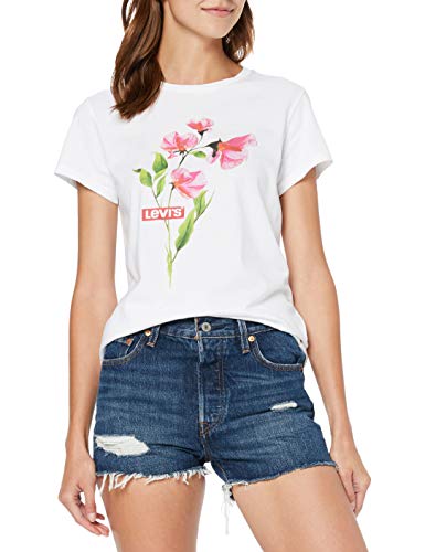 Levi's 501 High Rise Short Pantalones Cortos, Silver Lake, 25W para Mujer Levi's 501 High Rise Short Pantalones Cortos, Silver Lake, 25W para Mujer