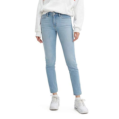 Levi's 711 Skinny Jeans Vaqueros, Sidetracked, 33W Largo para Mujer