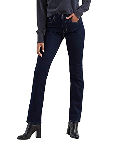 Levi's 724 High Rise Straight Vaqueros, To The Nine, 33W / 32L para Mujer Levi's 724 High Rise Straight Vaqueros, To The Nine, 33W / 32L para Mujer